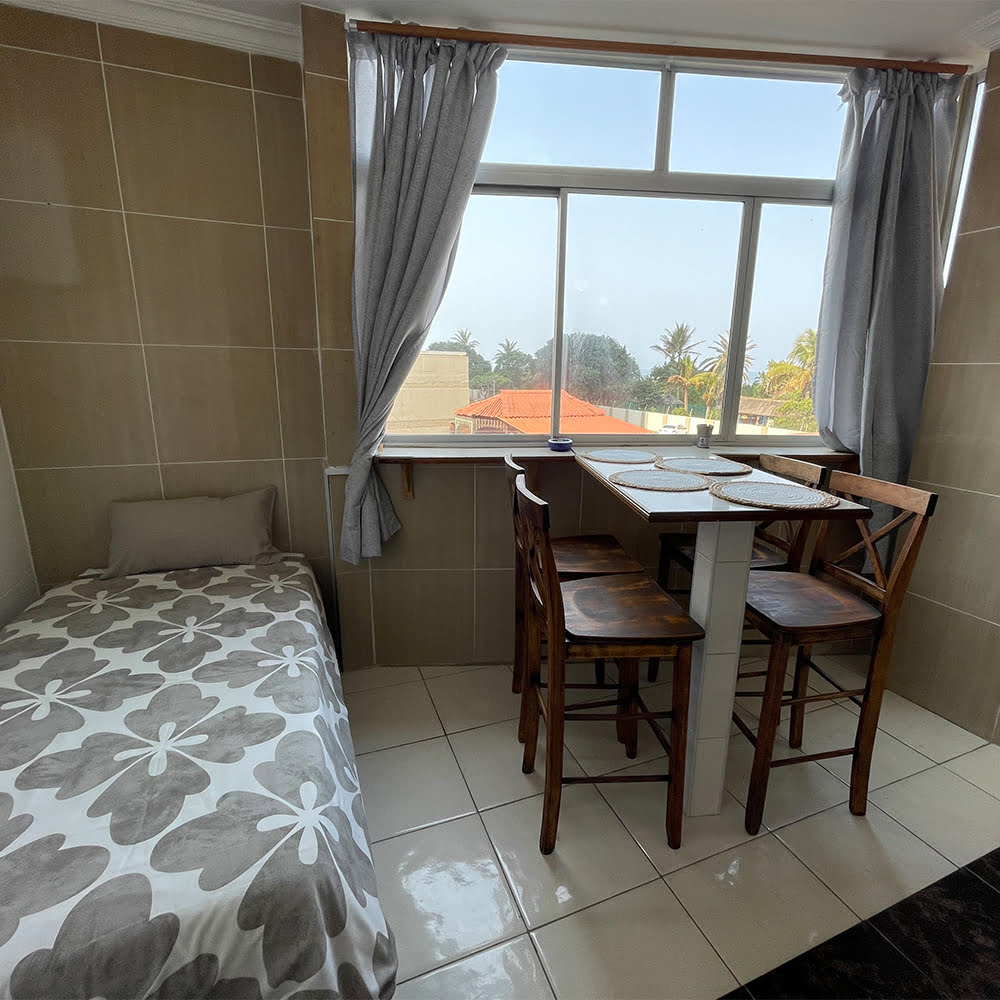Bed on Closed Balcony 1